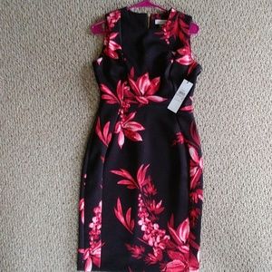 Floral Calvin Klein dress